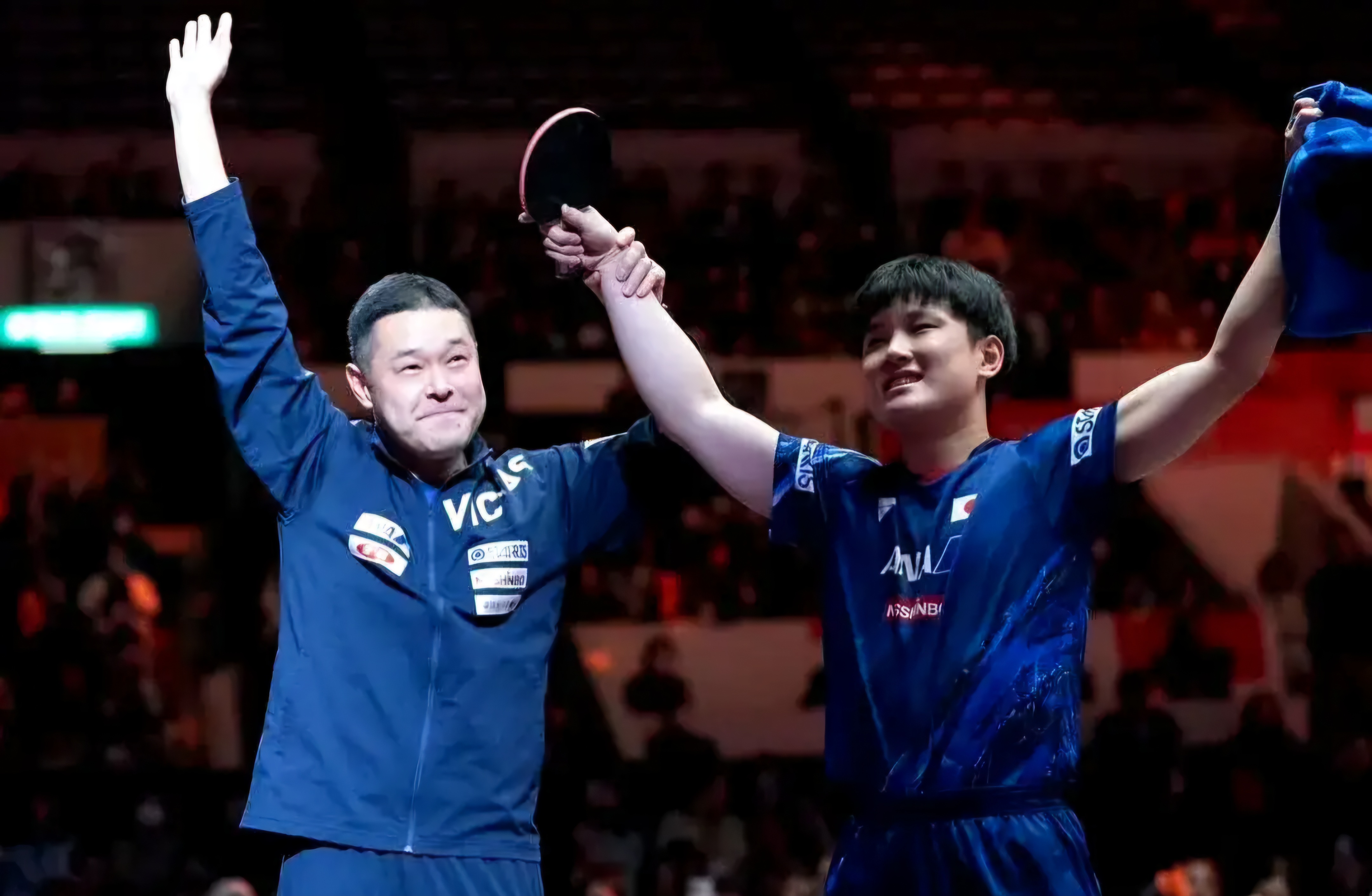 关于韩国乒乓球队绝杀瑞典乒乓球队，张本智和高光表现的信息