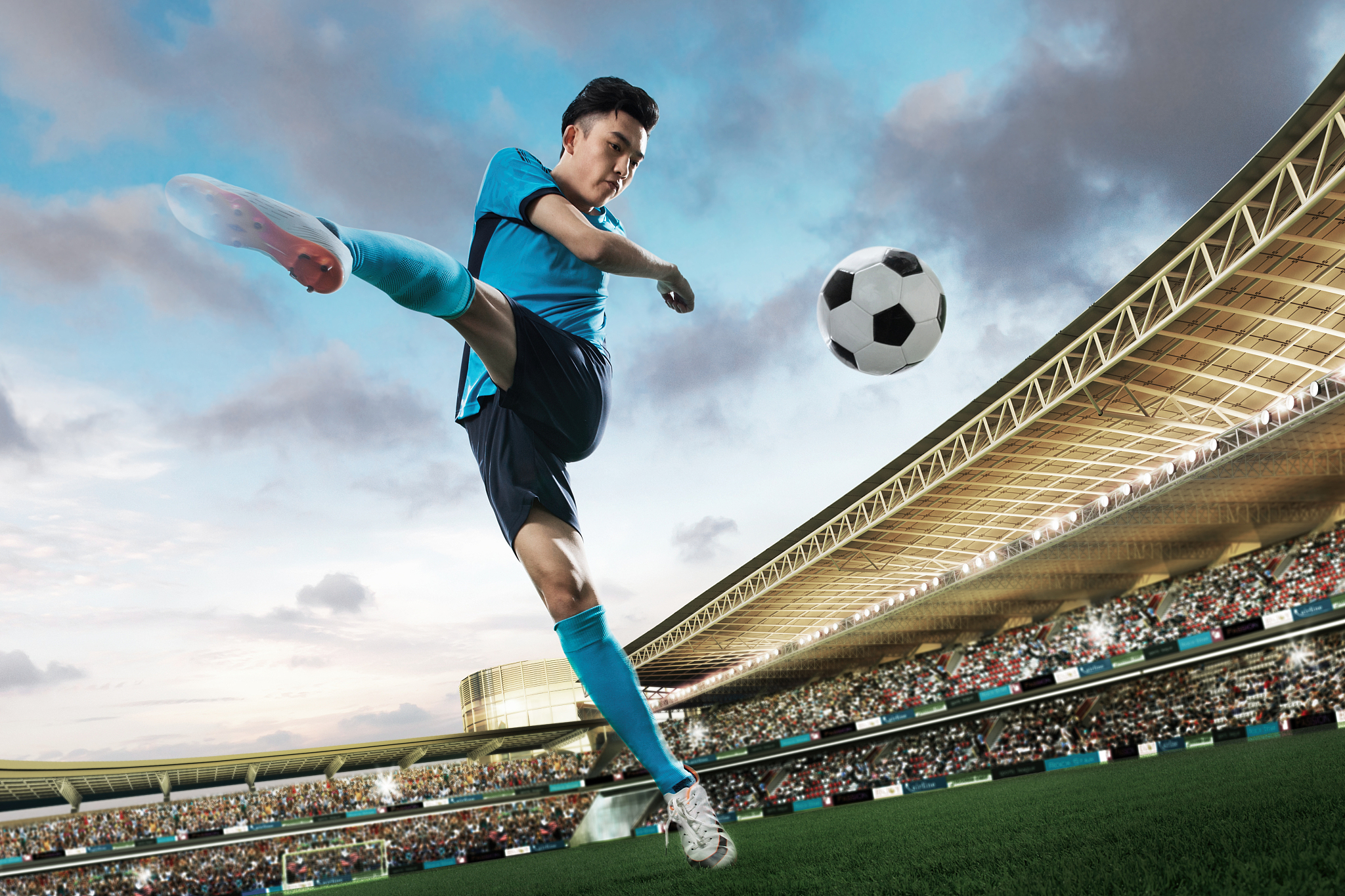 球员灵巧的动作让球场热闹非凡的简单介绍