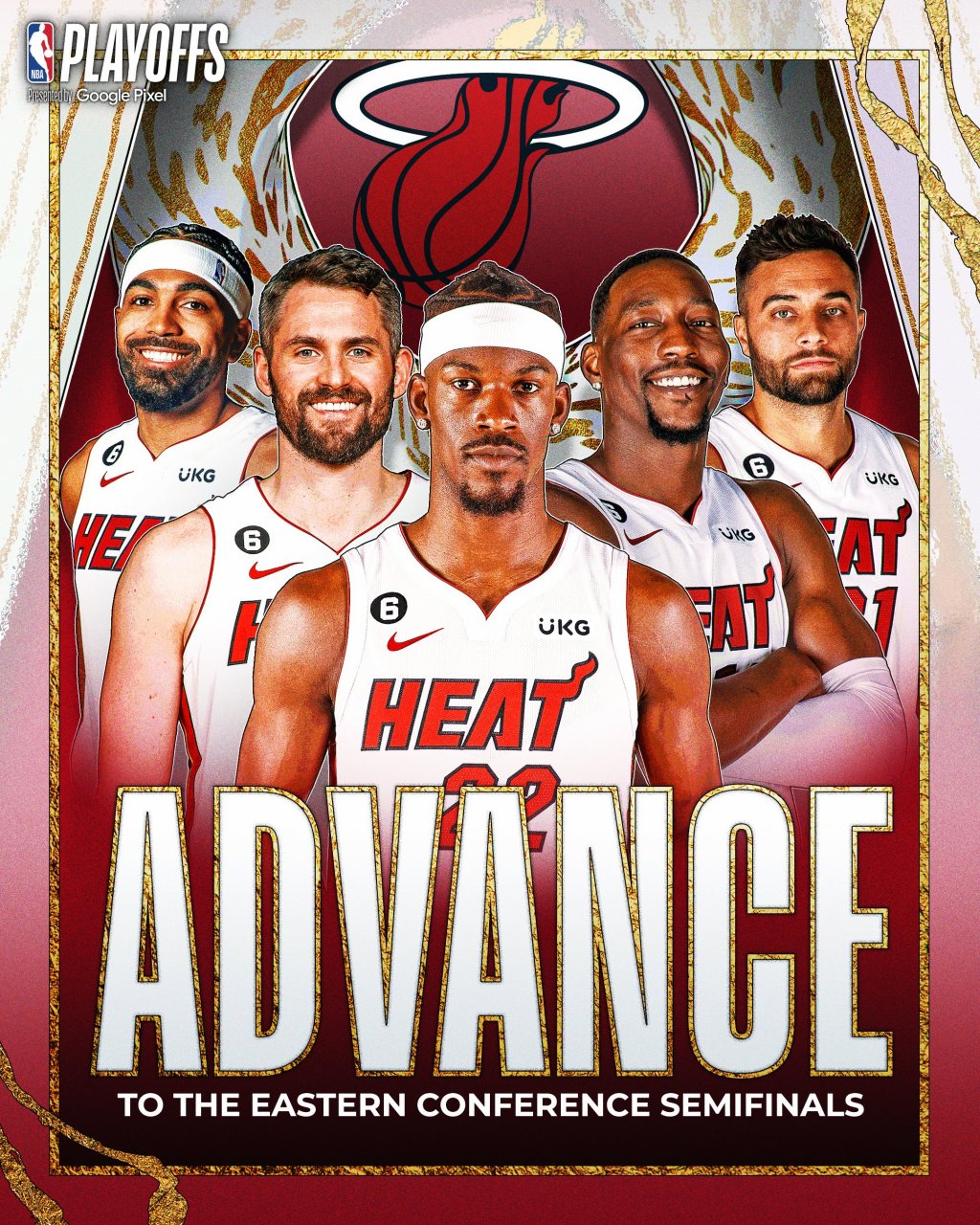 雄鹿击败热火，晋级东部半决赛